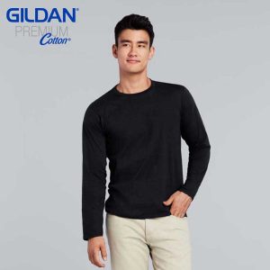 Gildan 76400 5.3oz Premium Cotton Long Sleeve T-Shirt
