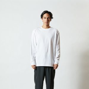 United Athle 5011-01 5.6oz Long Seleeve Cotton T-Shirt