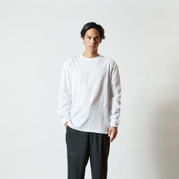 United Athle 5011-01 5.6oz Long Seleeve Cotton T-Shirt