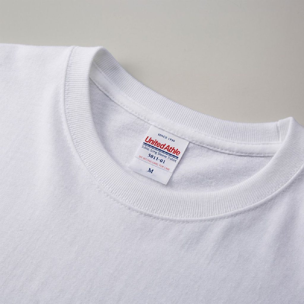 United Athle 5011-01 5.6oz Long Seleeve Cotton T-Shirt