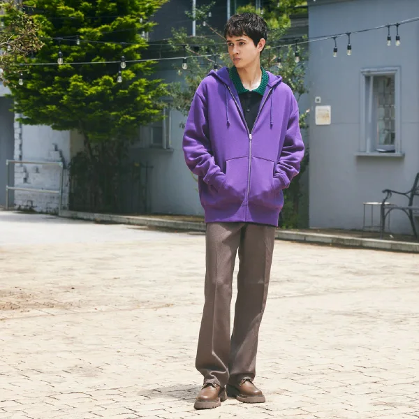 United Athle 10oz FullZip Hooded Sweatshirt