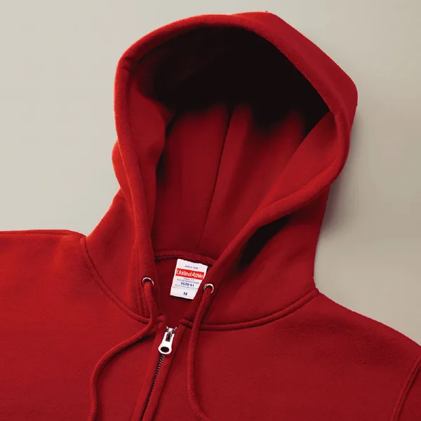 United Athle 10oz FullZip Hooded Sweatshirt