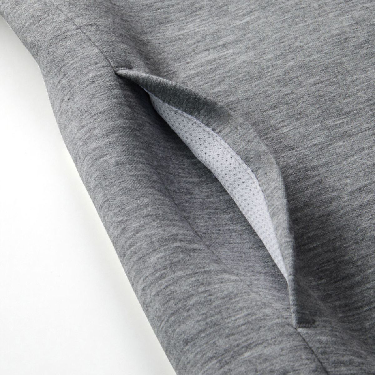 Heather gray uses white mesh