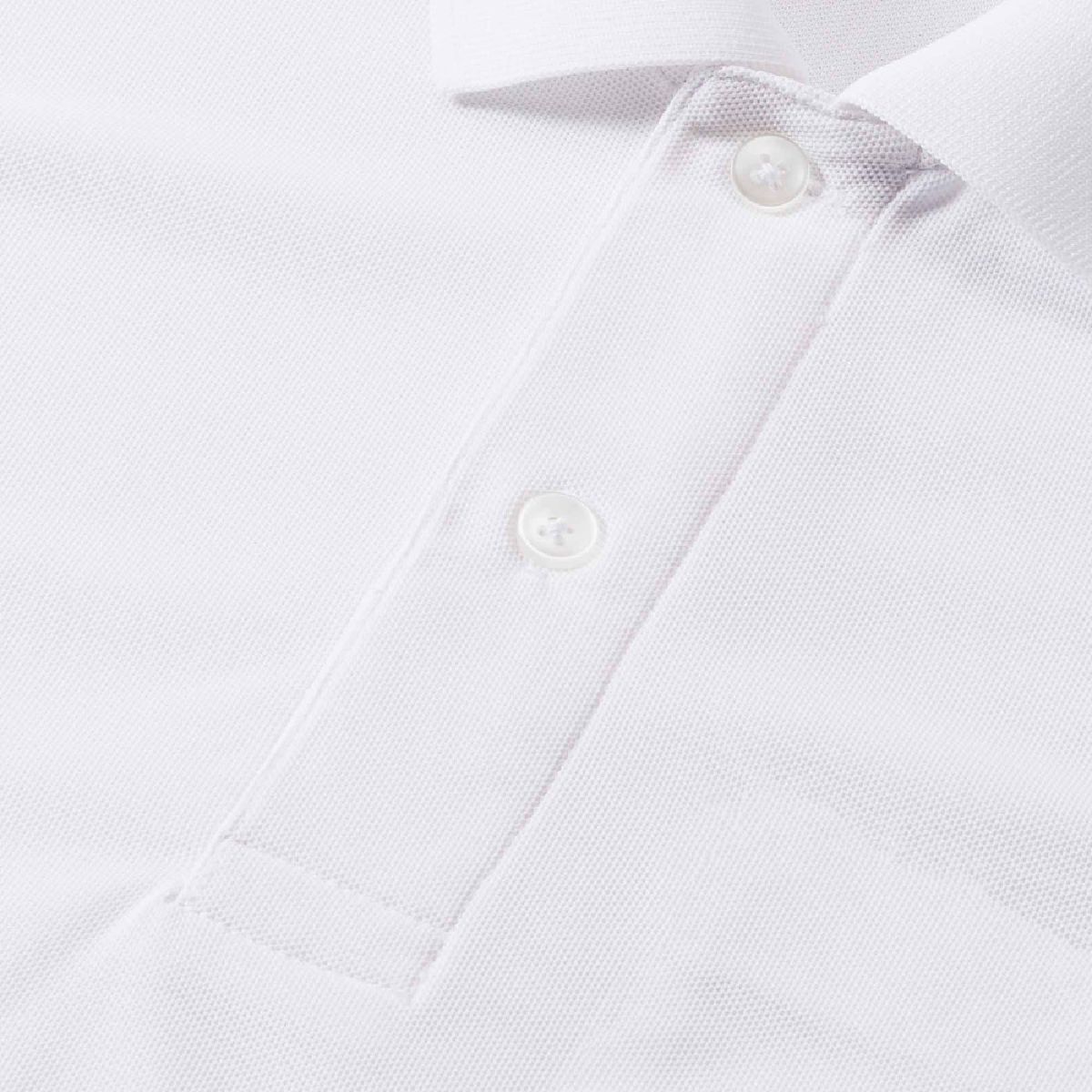 Milky white buttons are used for white