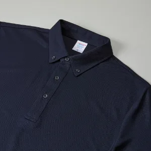 4.7 oz High Performance Dry-Fit Button-Down Polo Shirt