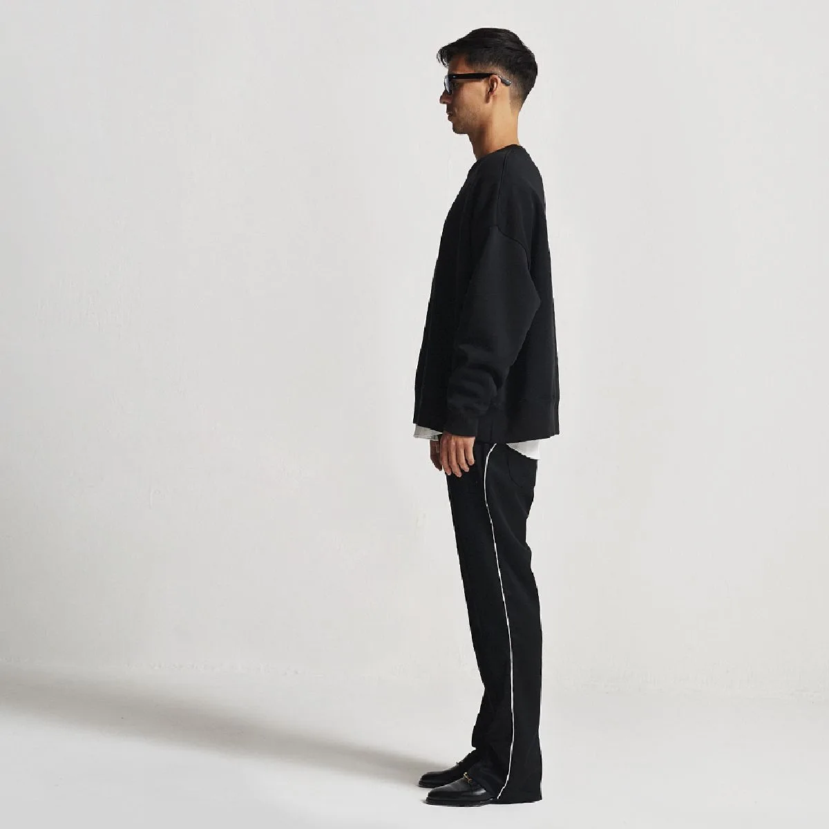 10.0oz T/C Oversized Crewneck Sweatshirt with Fleece Lining - Image 3