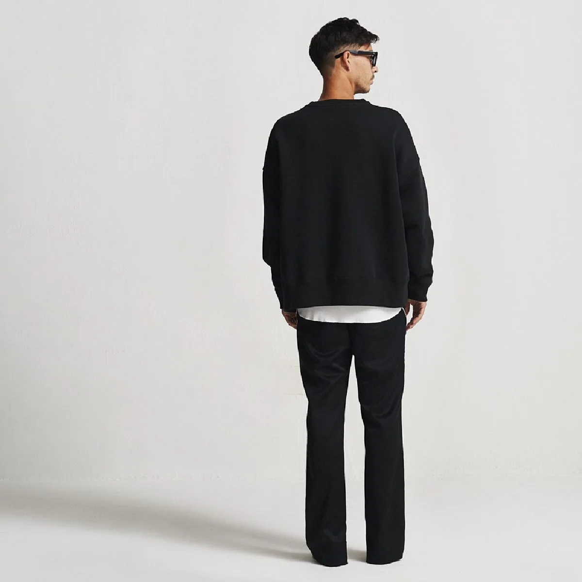 10.0oz T/C Oversized Crewneck Sweatshirt with Fleece Lining - Image 2