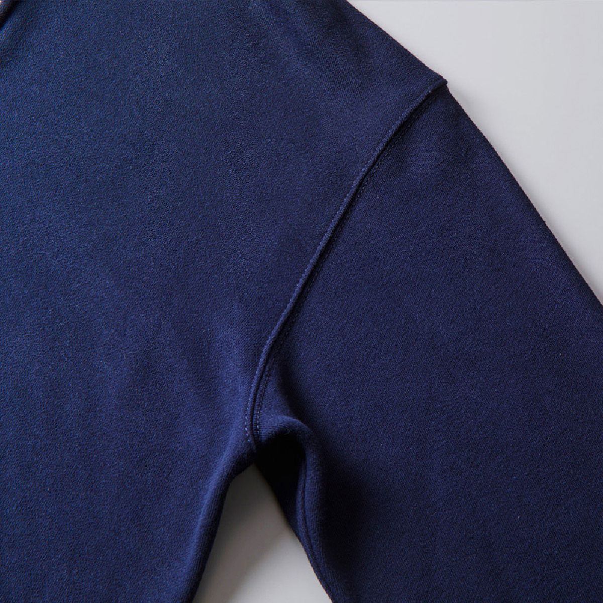 The seam line in the armhole is a durable double stitch