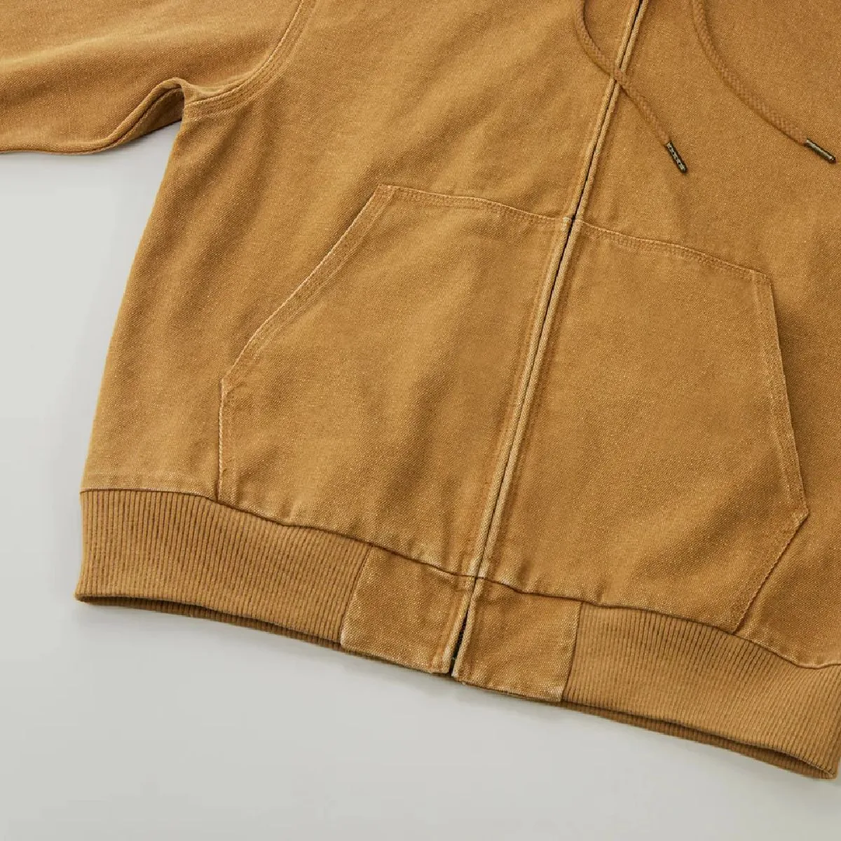 Vintage Duck Canvas Fade Wash FullZip Hoodie 9 Vintage Duck Canvas Fade Wash FullZip Hoodie - Image 9